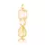 Conjunto Laura de Pingente e Brinco Citrino - comprar online