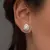 Conjunto Princesa Pingente e Brinco Cristal Banho de Ródio - Viviane Galbas