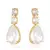 Brinco Aline Cristal com Zircônia - comprar online