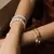Bracelete Oriente Com Perola Shell - Viviane Galbas