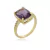 Anel Riviera Ametista