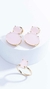 Brinco Lulu Quartzo Rosa - comprar online
