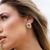 Conjunto Carrie Brinco e Anel Banho de Ródio - loja online