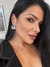 Brinco Helena Cristal com Ródio - Viviane Galbas