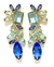 Brinco Grace Safira Azul - comprar online