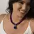 Pingente Isabela Safira Azul na internet