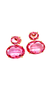 Brinco Lulu Safira Rosa - comprar online