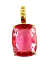 Pingente Antique Safira Rosa - comprar online