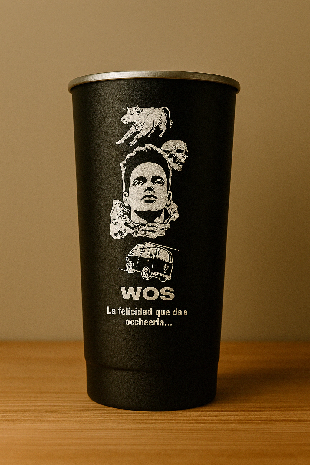 Vasos de aluminio personalizados