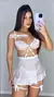 Camisola Frida / Branco (P/M)