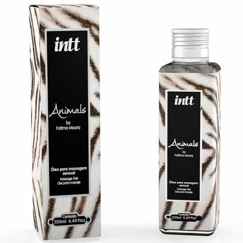 Óleo para Massagem Sensual Animals 130ml - Intt