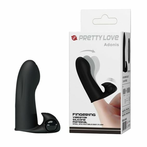 Dedeira Vibratória Adónis com Estimulador de Clitóris - Pretty Love