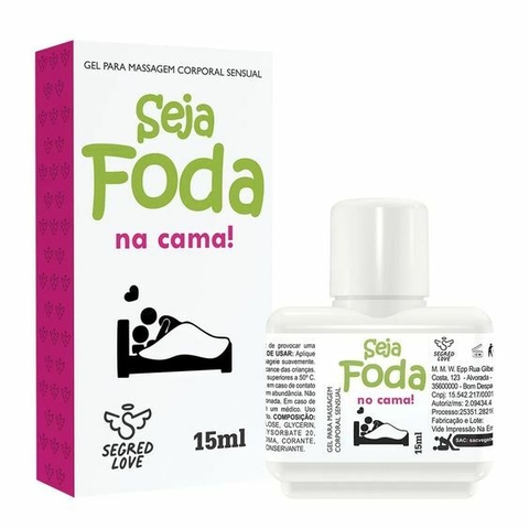 Seja Foda na Cama Gel Adstringente 15ml