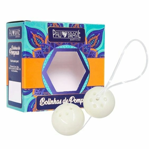 Conjunto com 2 Bolinhas de Pompoarismo - Pau Brasil