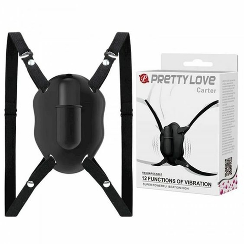 Cinta Vibratória Carter com 12 Modos de Vibração - Pretty Love