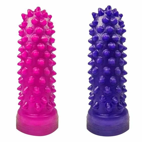 Capa para Dedo com Texturas Massageadoras