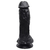 Prótese Peniana Maciça com Escroto e Ventosa 18cm X 4,5cm - Soulsex