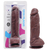 Prótese Peniana Maciça com Escroto e Ventosa 18cm X 4,5cm - Soulsex