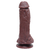 Prótese Peniana Maciça com Escroto e Ventosa 18cm X 4,5cm - Soulsex - comprar online