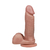 Prótese Peniana Maciça com Escroto e Ventosa 19cm X 4,7cm - La Pimienta - comprar online