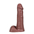 Prótese Peniana Maciça com Escroto 19,5cm X 4,8cm - La Pimienta - comprar online