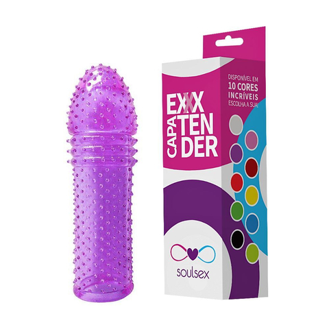 Capa Peniana Silicone Extender Colors - Soulsex