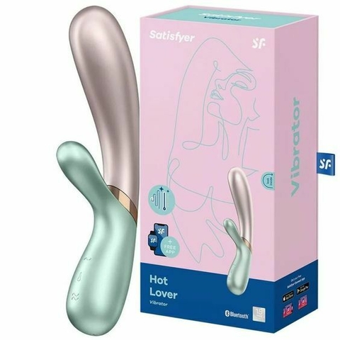 Vibrador Hot Lover com 11 Modos de Vibração e Função de Aquecimento - Satisfyer