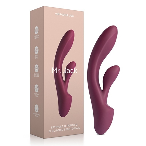 Vibrador Mr. Jack com 12 Modos de Vibração