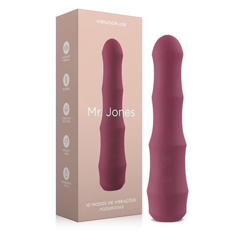 Vibrador Mr. Jones com 10 Modos de Vibração