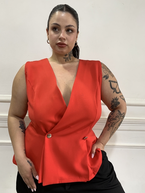 Chaleco penny rojo