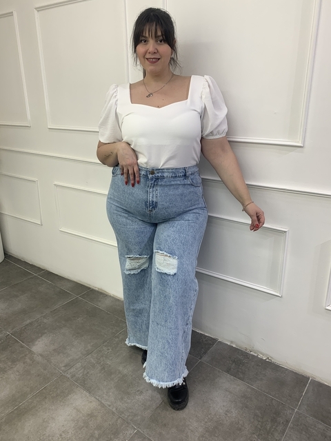 Remera Zoé - blanco