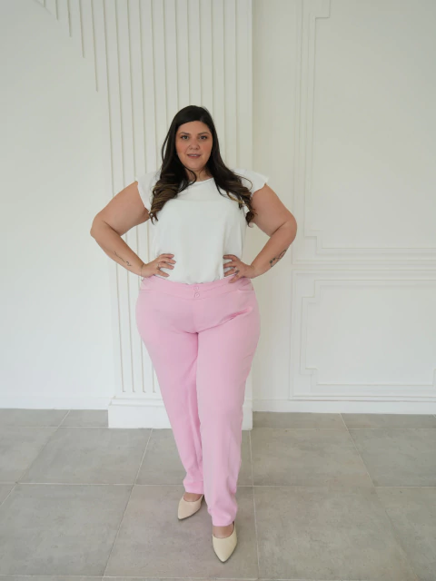Pantalon Paris - rosa - comprar online