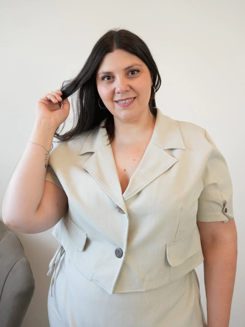 Saquito Camboriú - vison - comprar online