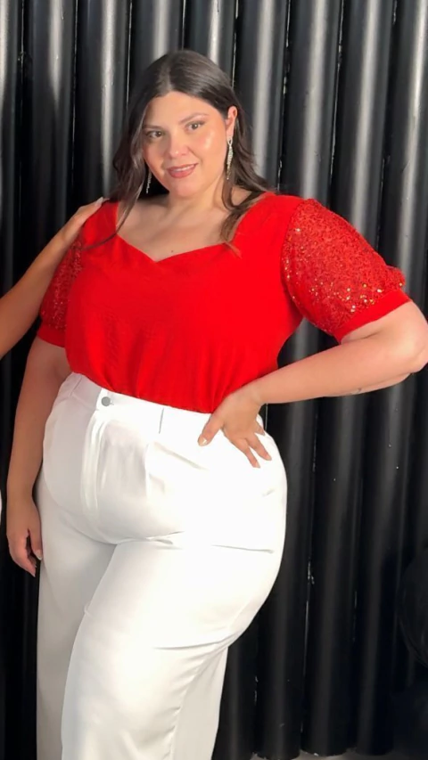 Remera brillos Mojito - rojo - comprar online