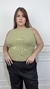 Body musculosa Marlene verde - Locas Plus Size