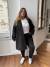 Tapado Kioto- negro - Locas Plus Size