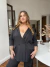 Blazer rayas - negro - tienda online