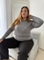 Sweater perla - gris melange en internet