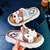 Chinelo de Algodão Bichos ZuoFu