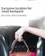 Suporte de bolsa para carro de couro - comprar online