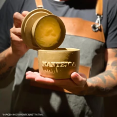 Manteigueira Francesa De Cerâmica 250 gr Ceraflame Gourmet Amarelo - loja online