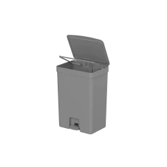 Lixeira C/ Pedal Trium 30 Litros Chumbo OU