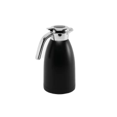 Garrafa Térmica Preta Leitor Digital 2 Litros Quente Frio