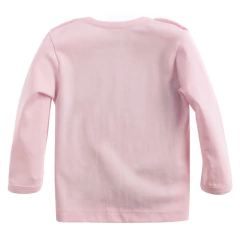 Camiseta Manga Longa Lady Rosa Claro 74 cm Noppies na internet