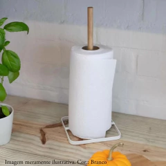 Suporte para Papel Toalha Metalla Preto 34 cm Yoi na internet