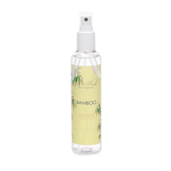 frasco aromatizante spray bamboo 200ml com rótulo decorado com bamboo