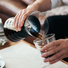 Kit V60 P/ Coar Café Drip Decanter Vidro 700ml Hario - Manufakt