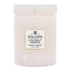 Mini Vela Pote De Vidro 50h Vermeil Coconut Papaya Voluspa