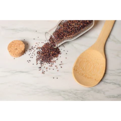 Conjunto De Utensílios Em Bambu Preto Yoi na internet