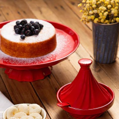 Copo De Cerâmica 450ml Twist Azul Orgânico Ceraflame Gourmet - comprar online